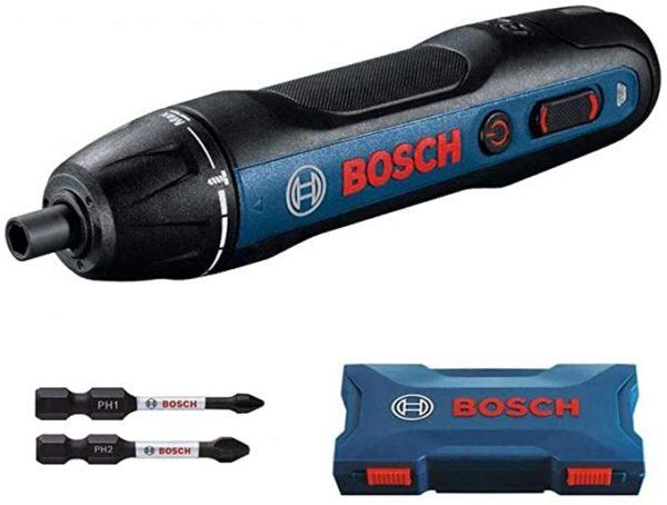 Bosch Power Screwdriver, Vehpro 2 Generation 5 Torque Modes Press/Push to Go Wireless Cordless Electric Handheld Screwdriver for Home Improvement, Automotives and Tool Working